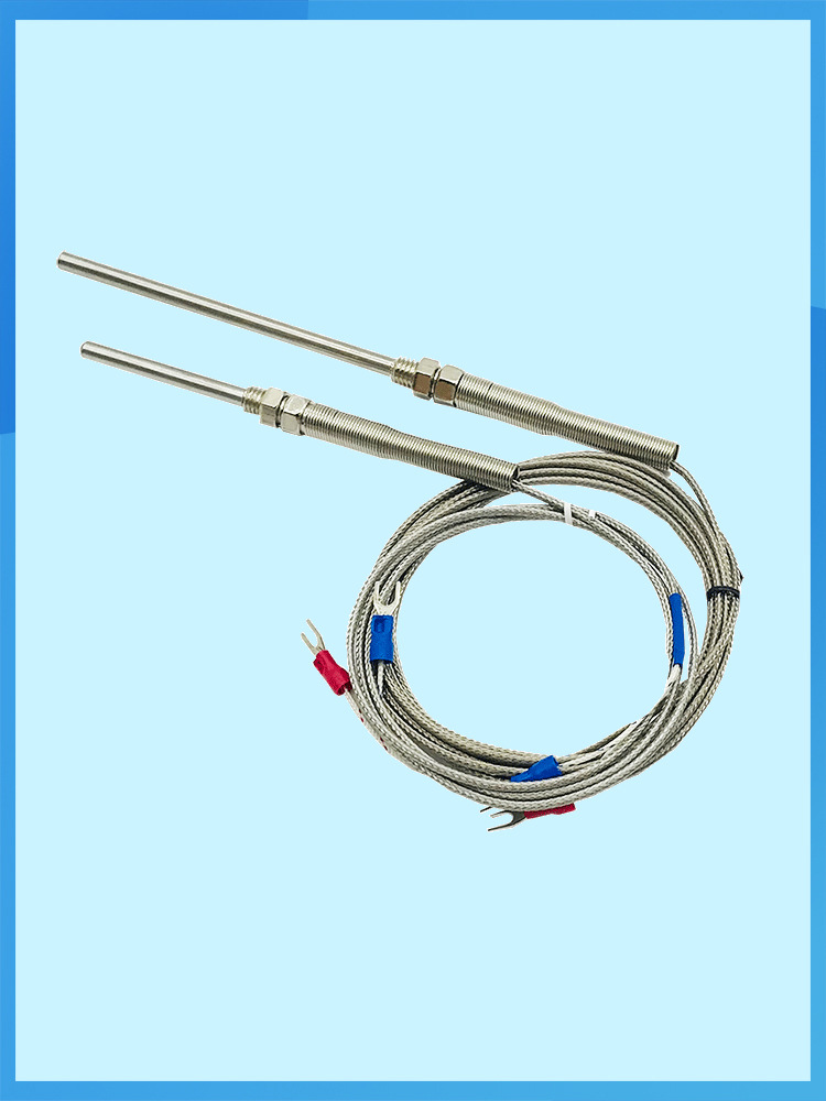 注塑机干燥机料斗温度传感器针式热电偶k型烘料感温线烤箱探温线2