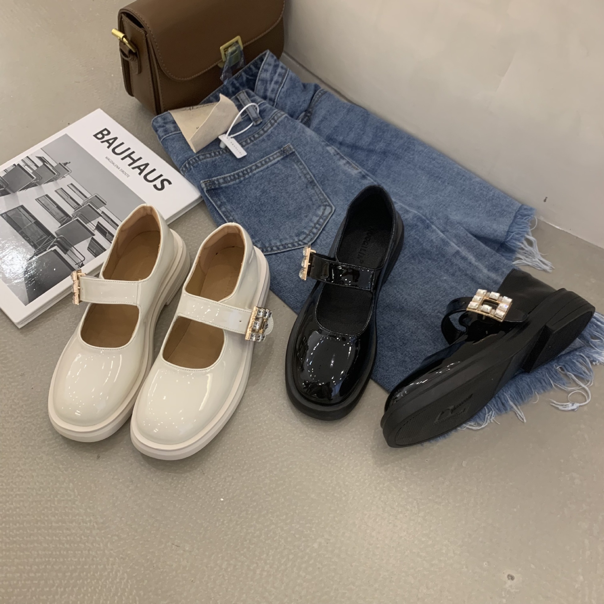 广州水钻厚底女鞋