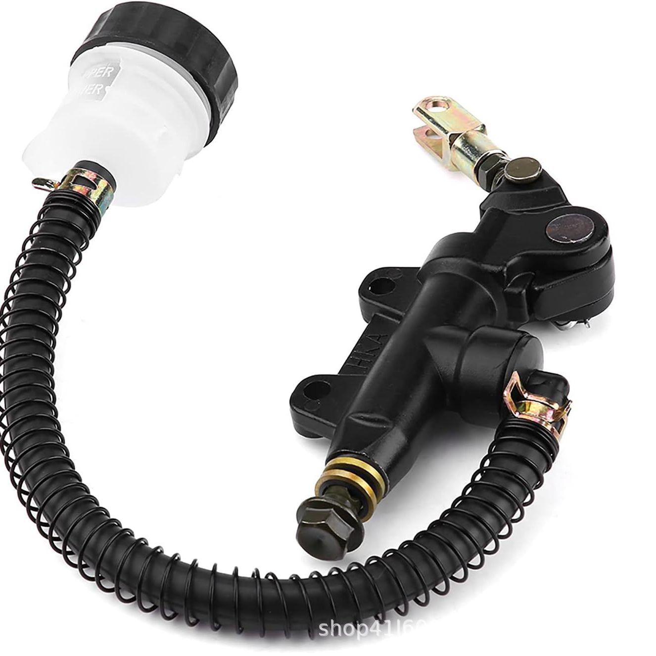 摩托车制动总泵 折叠后制动液压一字泵改装后刹车地鹰王cqr地平线