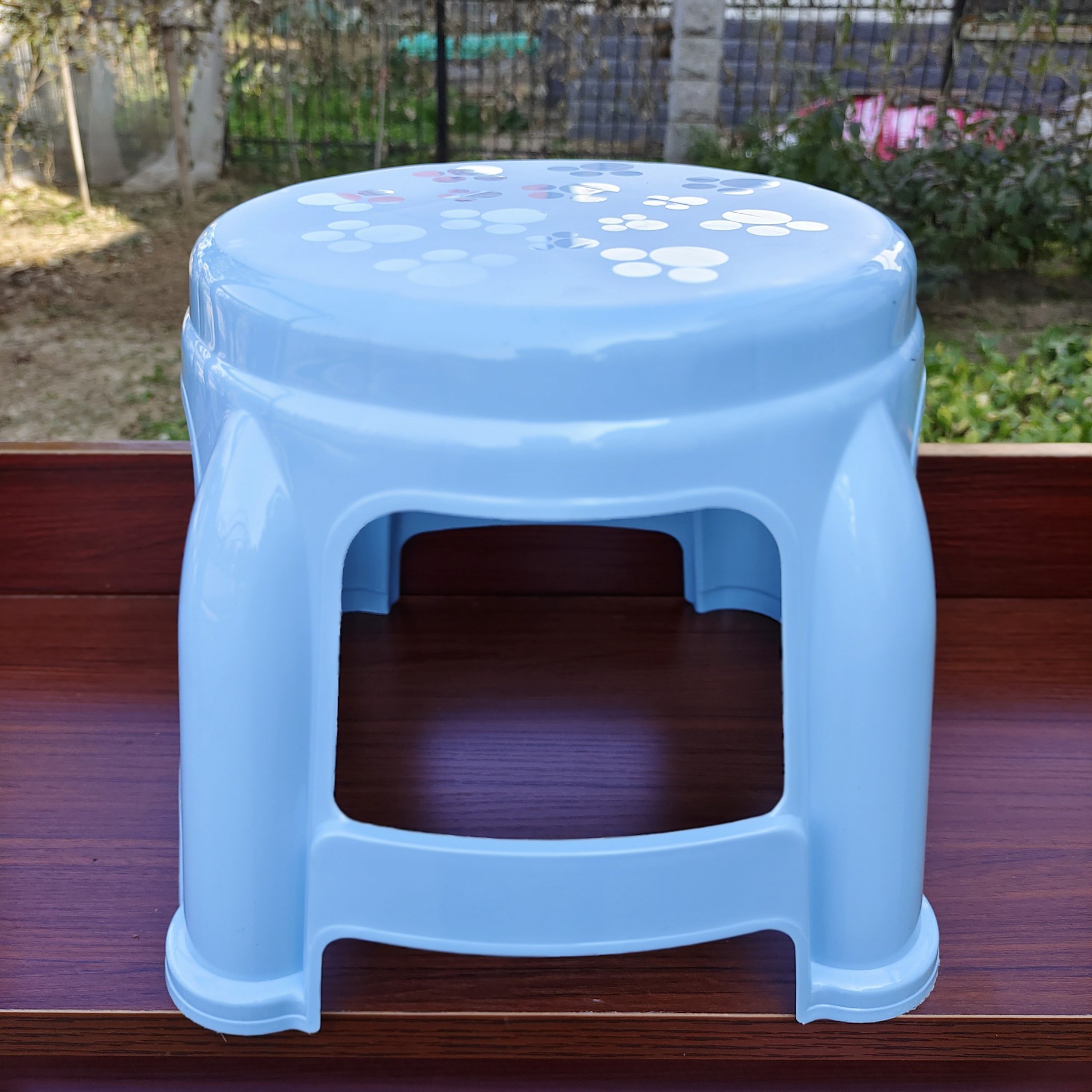 创意猫爪凳 换鞋椅批发厂家直销防滑凳塑料加厚圆凳子六元店热卖