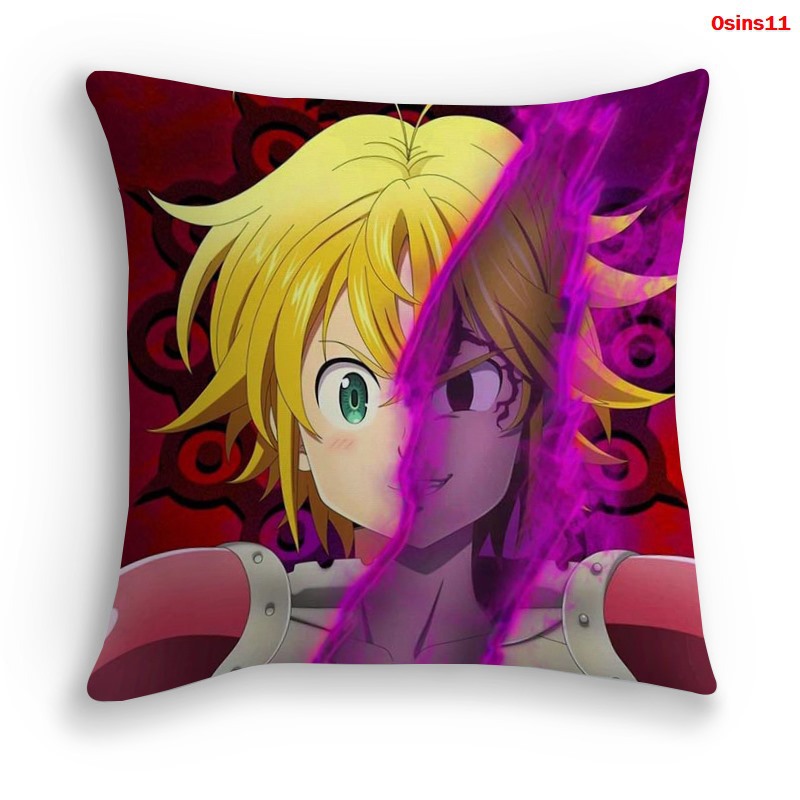 seven deadly sins七大罪 全彩3d数码印花枕套抱枕枕头可定制