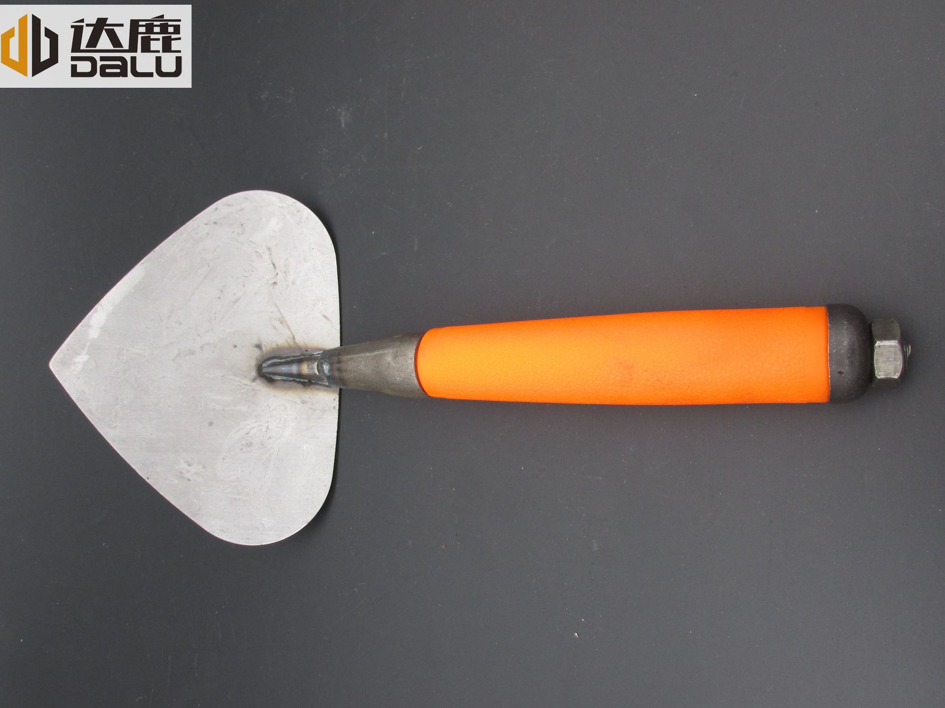 货源批发新疆大铲加厚钢大铲塑料柄砌铲甩子瓦工工具五金工具