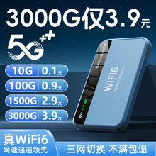 随身wifi2024新款5g无线移动wifi免插卡三网通无线网络无限流量4g