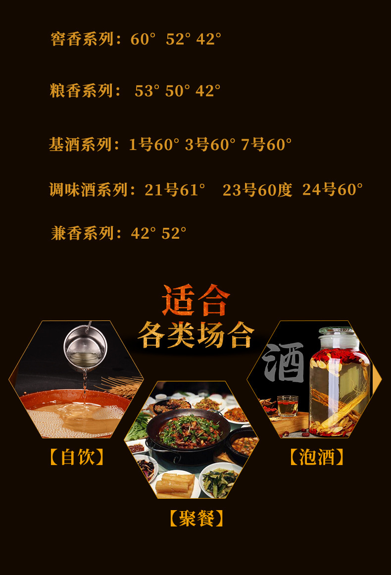 散称白酒原浆酒老窖30年多种度数可选粮食酒浓香型2斤起售
