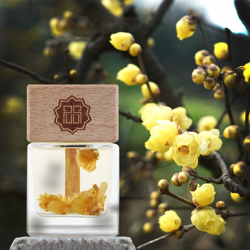 中华味道蜡梅香氛腊梅淡花香水香薰车载室内家用礼物无火扩香