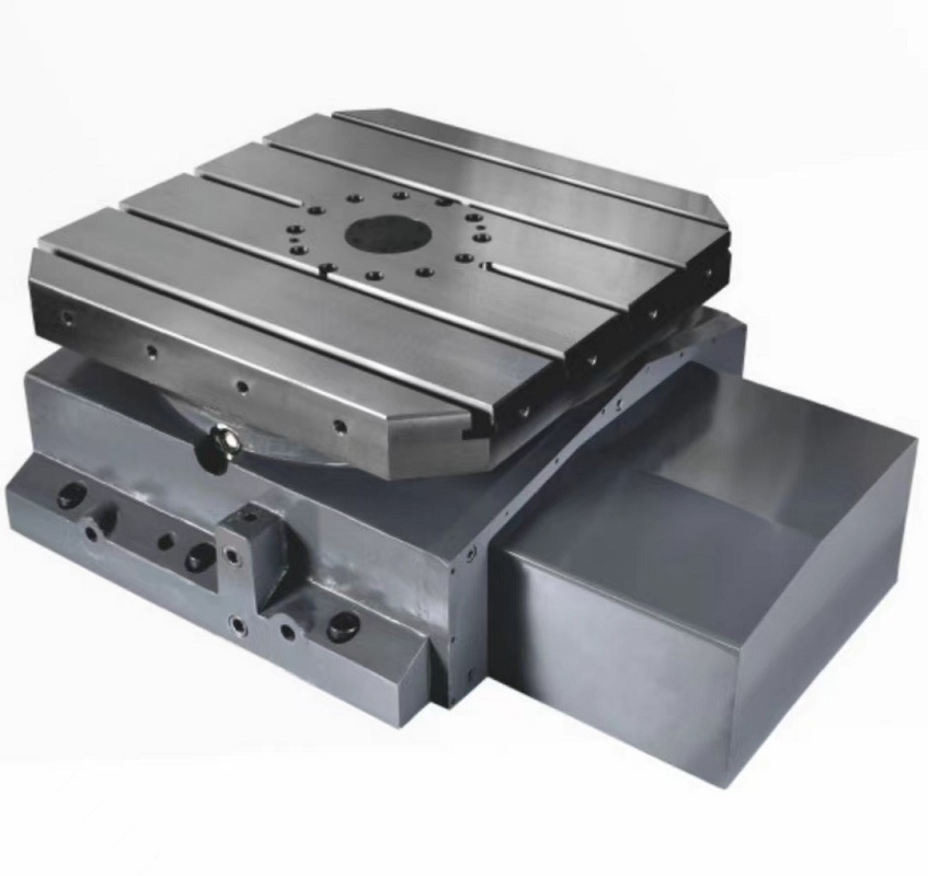 厂家直供 630x630五度伺服转台气动旋转回转台直角分度盘分度头a