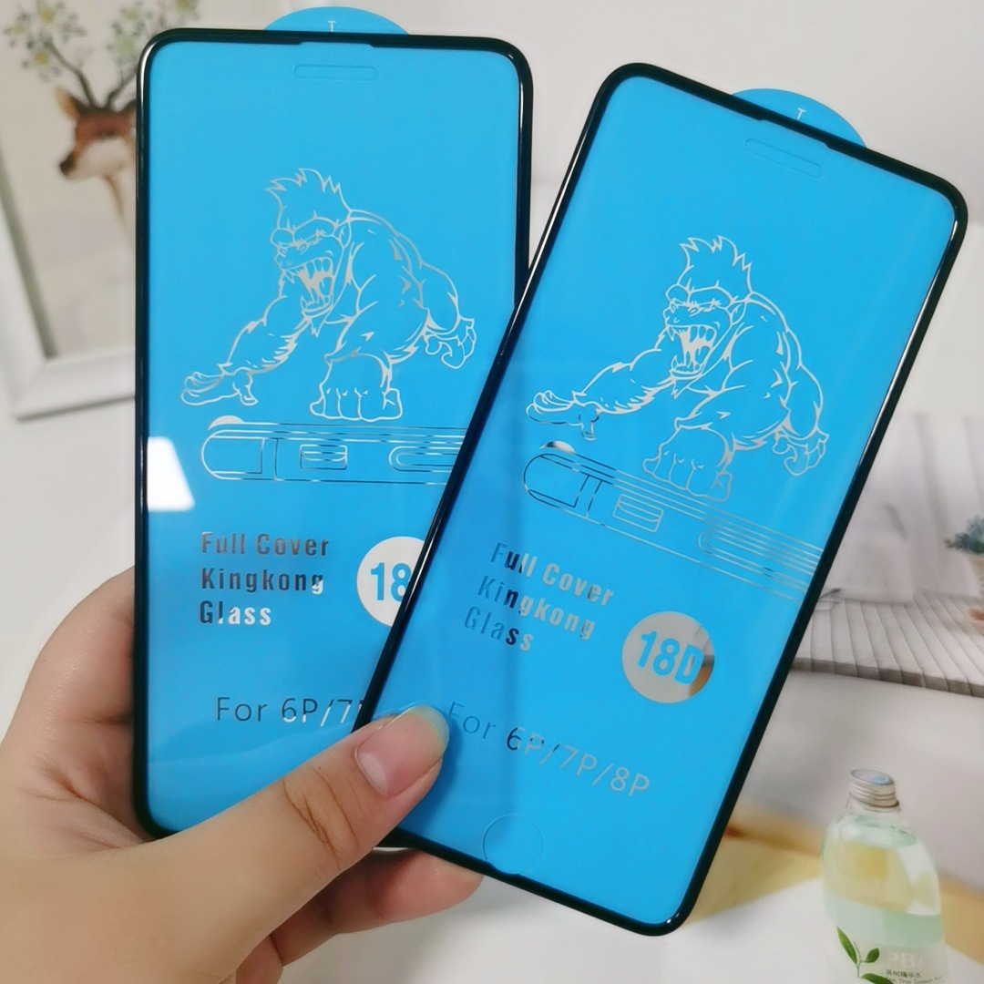 适用苹果12pro max18d气囊膜高清iphone11xr硅胶不碎边全屏钢化膜