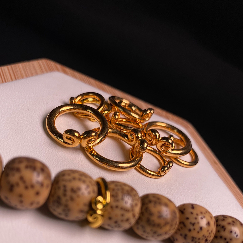 8k紧箍咒卡环卡子金刚星月猴头老型凤眼108diy意大利