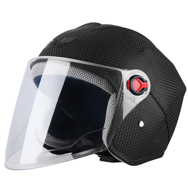 电动摩托车头盔 abs材质男女通用四季舒适保暖防寒安全头帽 新款