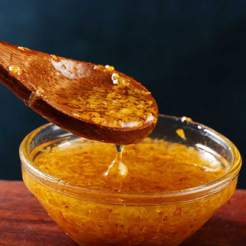 蜂蜜桂花酱家用桂花糖鲜花果酱桂花蜜农家烘焙馅料面包夹心奶茶店