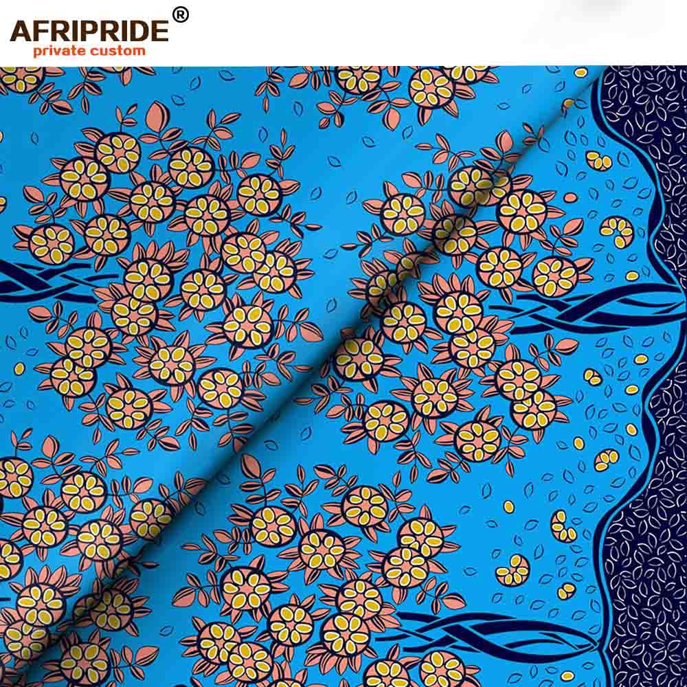 Foreign Trade African Market National Style Printing and Dyeing Cerecloth Cotton Printed Fabric Afripride Wax 681