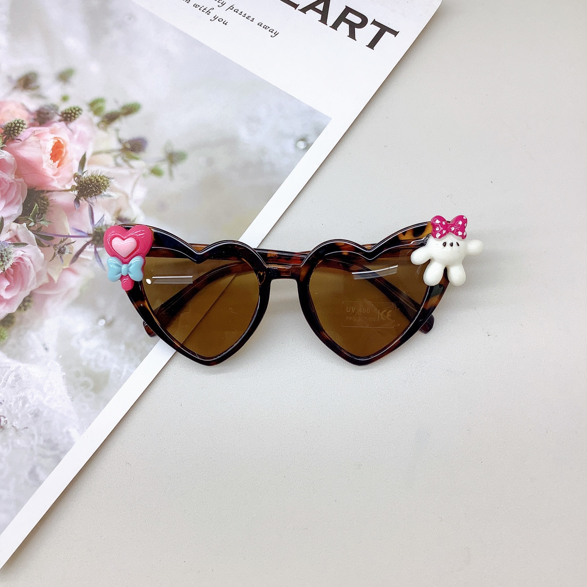 Fashion Kids Sunglasses Cute Cartoon Magic Wand Girls Sunglasses Party Gathering Sun Protection UV Protection Boy