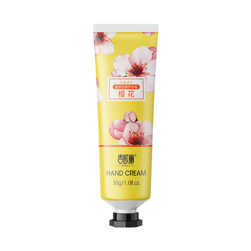 MY ONLY New Floral Fragrance Hand Cream 30G Herb Essence Hand Cream 10 Flavors Optional Factory in Stock Wholesale
