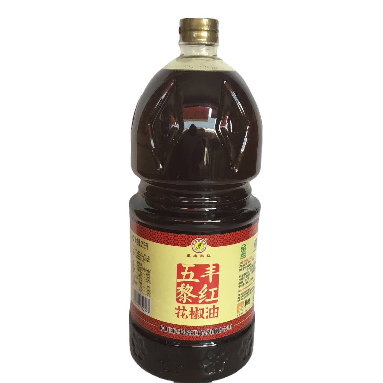 四川特产五丰黎红花椒油2.5l.6桶调味.拌菜油
