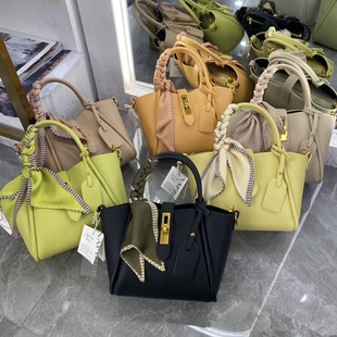 香港it gdledy真皮大容量托特包包2022新款女士单肩链条包包百搭