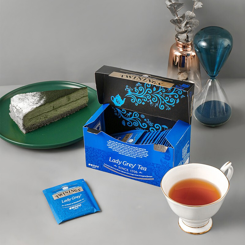 川宁twinings进口英式仕女伯爵红茶25袋装茶包袋泡茶热泡茶冲饮
