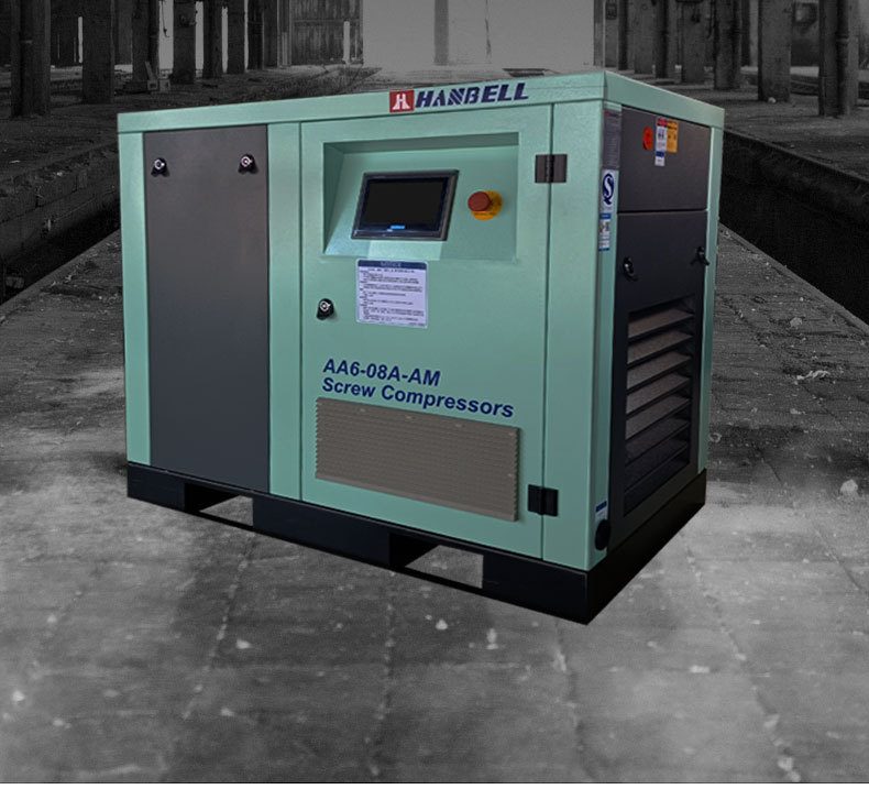 汉钟螺杆空气压缩机永磁变频节能高效空压机气泵电动aa6 al系列