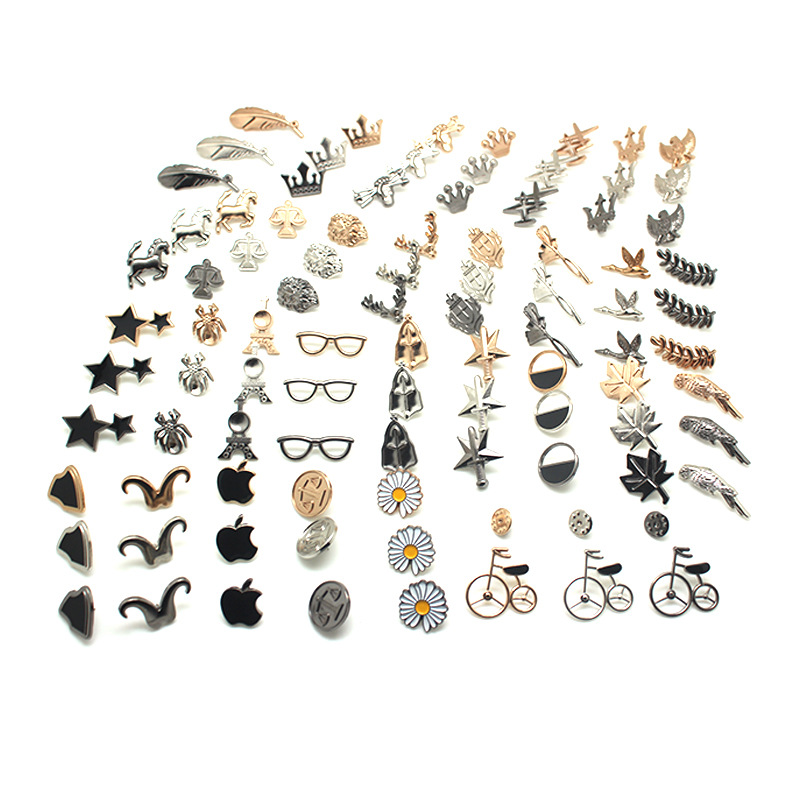 免缝胸针扣 diy西装大衣装饰礼品胸针卡扣防走光金属胸花别针扣子