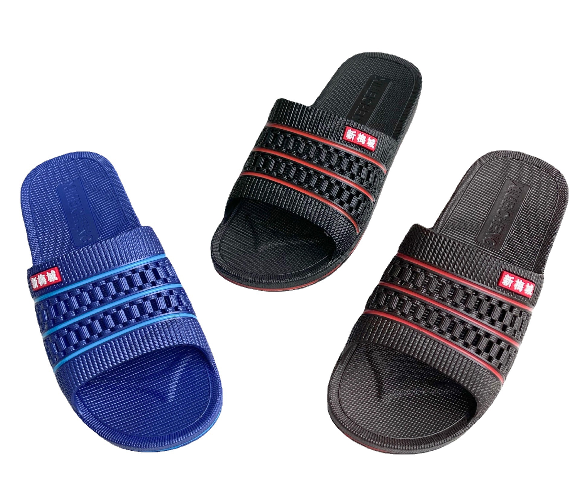 2021新款夏季优质男士拖鞋浴室防滑经典时尚洗澡新料厂家mc-3523
