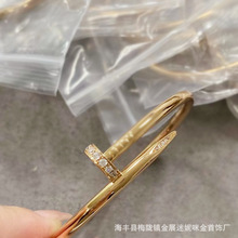 cartier卡地亚玫瑰金钉子戒指 52码 2023年购于美_阿里巴巴找货神器