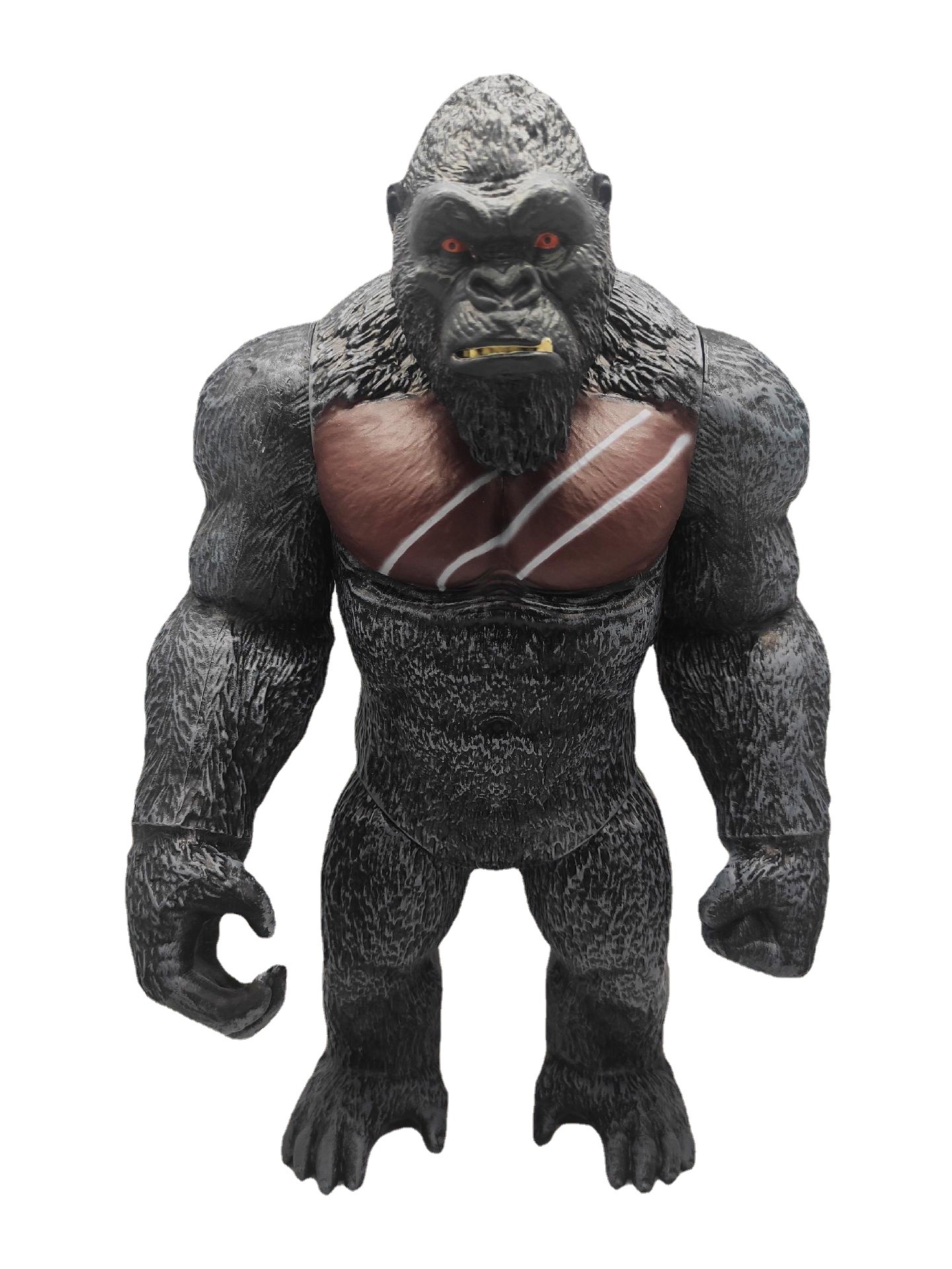 0成交245个电影版金刚骷髅岛黑猩猩 猩球崛起 怪兽哥斯拉猩猩手办摆件