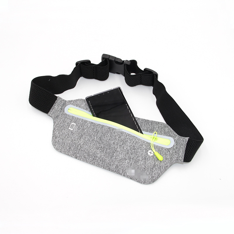 外贸定制莱卡隐形腰包防盗腰包 贴身弹力运动腰包 防水骑行跑步包