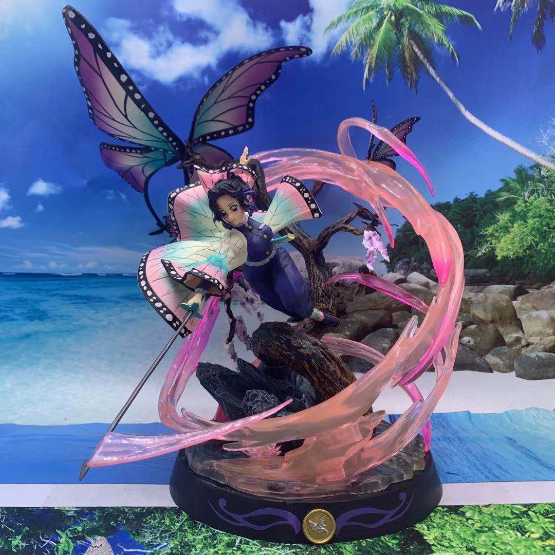 鬼灭之刃gk魔方蝴蝶忍虫柱蝴蝶1/6共鸣第二弹动漫雕像手办模型