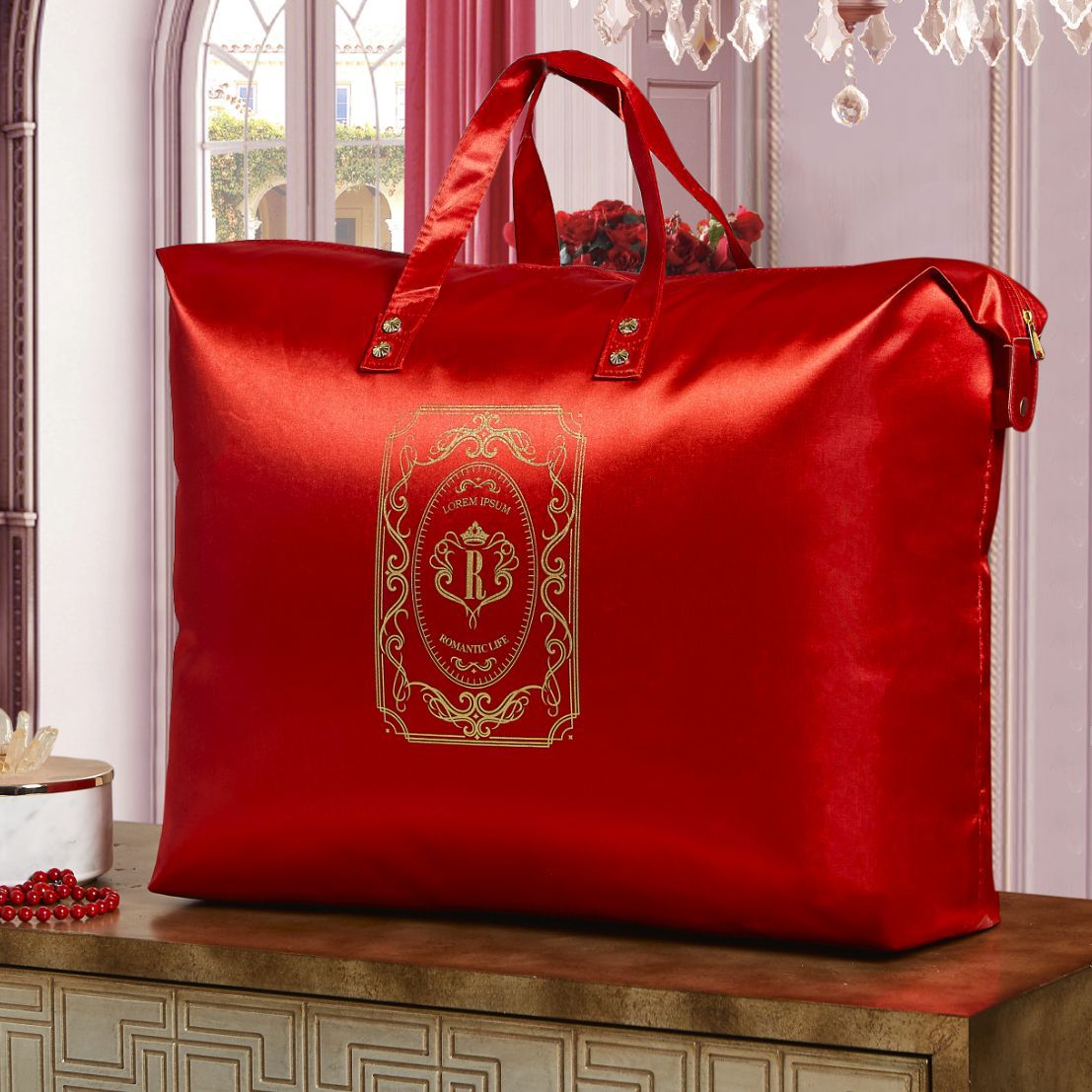 批发家纺被子包装袋 蚕丝被羽绒被袋子 加厚牛津布防尘收纳袋