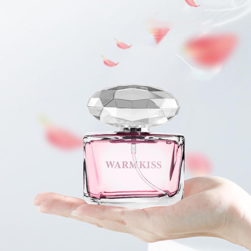 Wholesale Hot Warmkiss Pink Crystal Diamond Perfume for Women Student Vietnam Water Clear New Natural Lasting Eau De Toilette