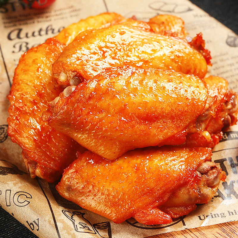 正大奥尔良 鸡翅中新鲜冷冻 空气炸锅 半成品商用食材1kg袋约25个