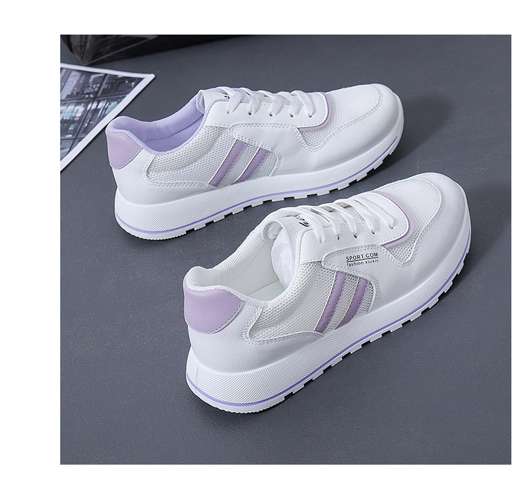 中考体育专用鞋女生体考立定跳远轻便防滑训练体侧运动跑步鞋