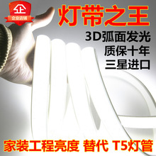 超亮灯带led5050防水5630LED贴片柔性灯带条2835双排三排220v灯带