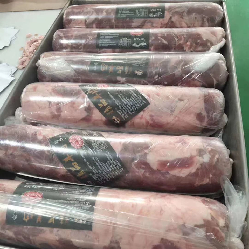 新鲜冷冻羊肉卷 羔羊肉卷 涮火锅 一箱50斤有10卷 厂家直销 包邮