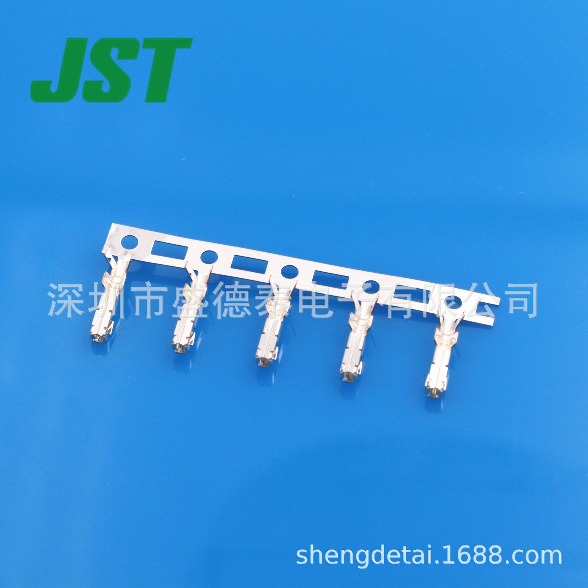 JST日压着端子 线对板 连接器SPUD-001T-P0.5 母端子 间距2.0原厂