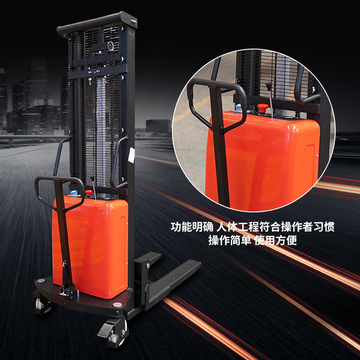 诺力半电动堆高车 堆垛车 叉车-阿里巴巴