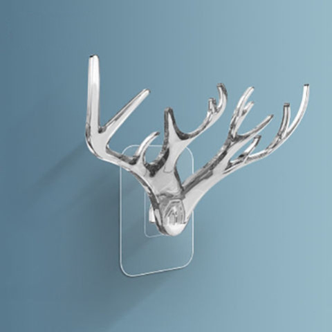 Antlers American Wall Decoration Hook Nordic Creative Special Deer Head Wall Hook Seamless Key Small Hook