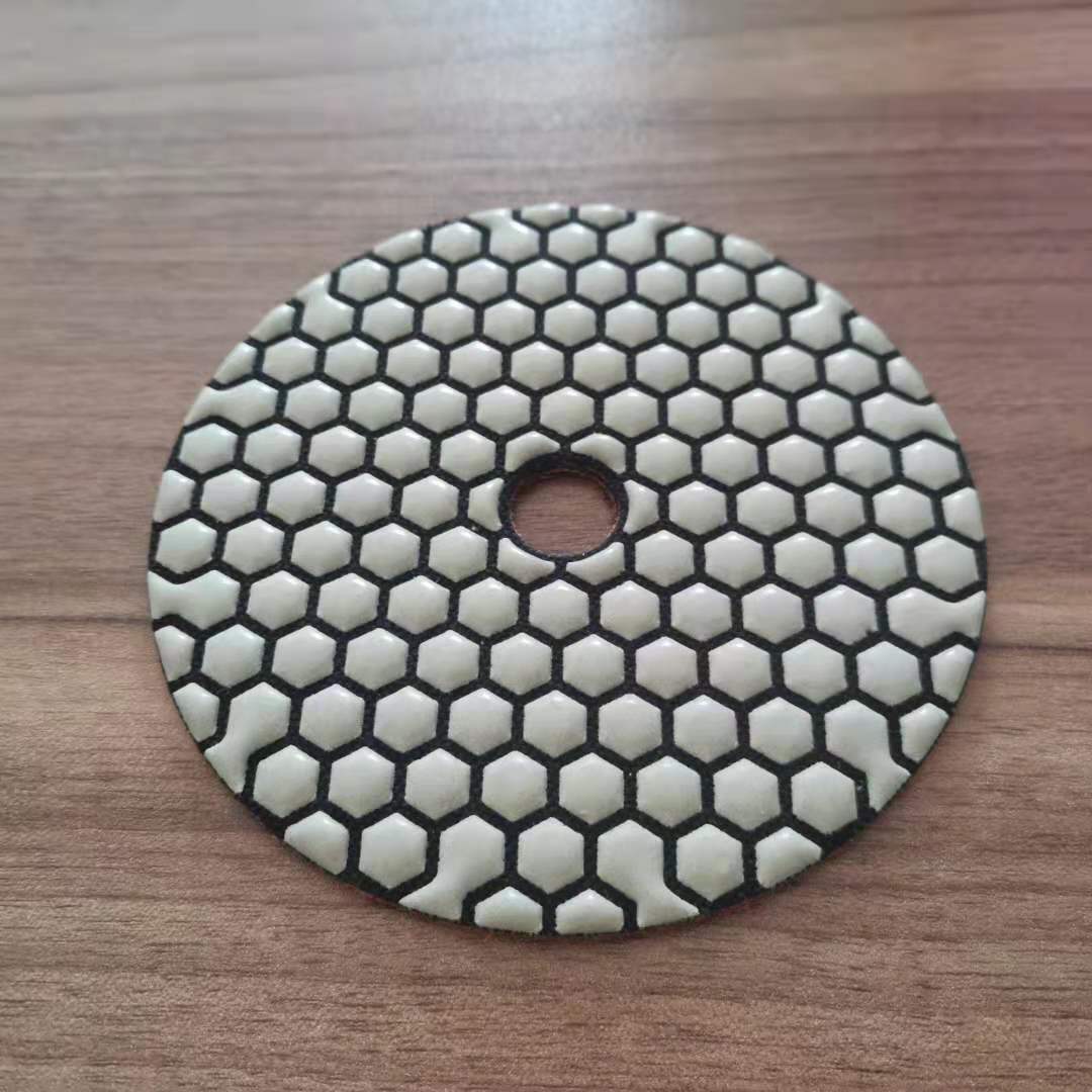 6寸/150mm金刚石干磨片石材花岗岩大理石英石抛光翻新干抛片