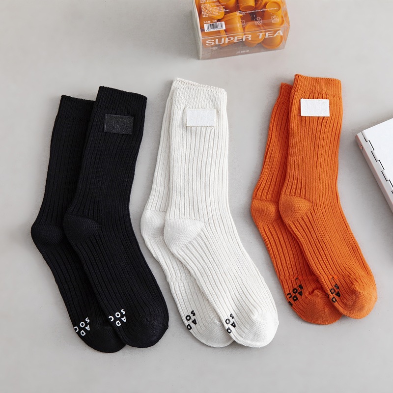 dunk low国潮ow联名球鞋条纹运动街头潮流男女情侣袜子中筒袜潮牌