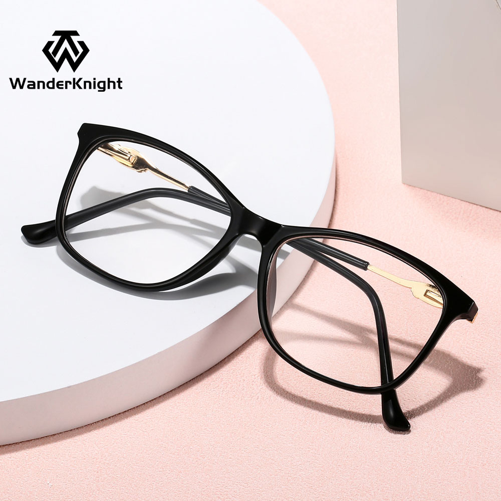 TR90韩版原宿近视眼镜框女 ins网红轻细框素颜平光镜文艺镜架