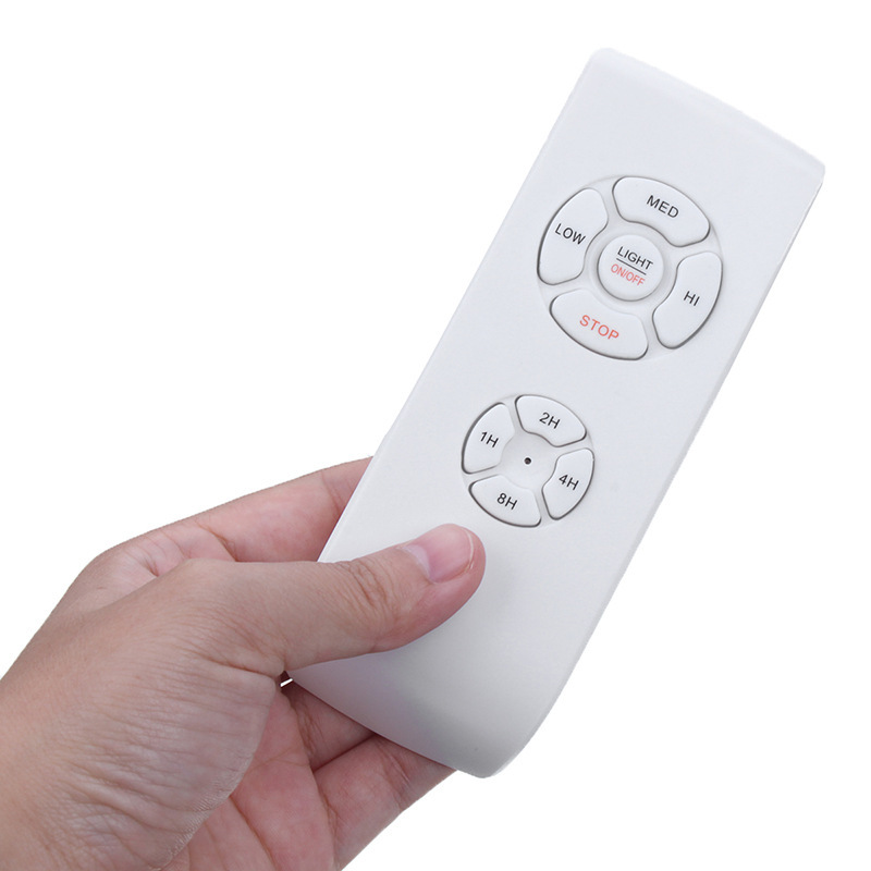 吊扇灯遥控开关 英文版风扇灯遥控器 智能110v无线调速器三档通用