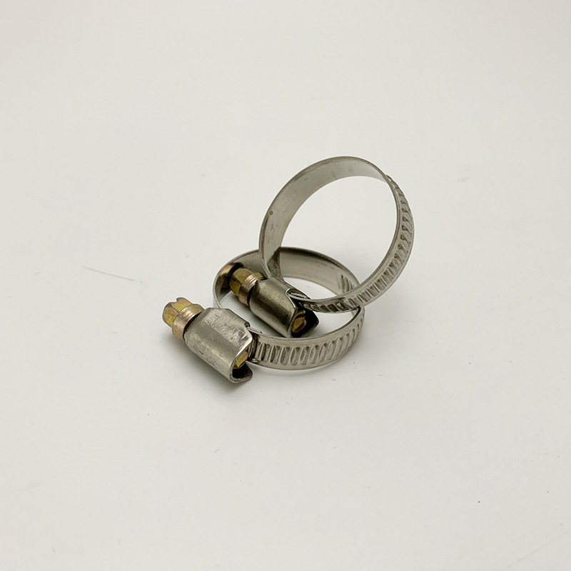 德式铁镀锌201油管水管抱箍卡箍不锈钢 水管卡扣不镂空喉箍 软管