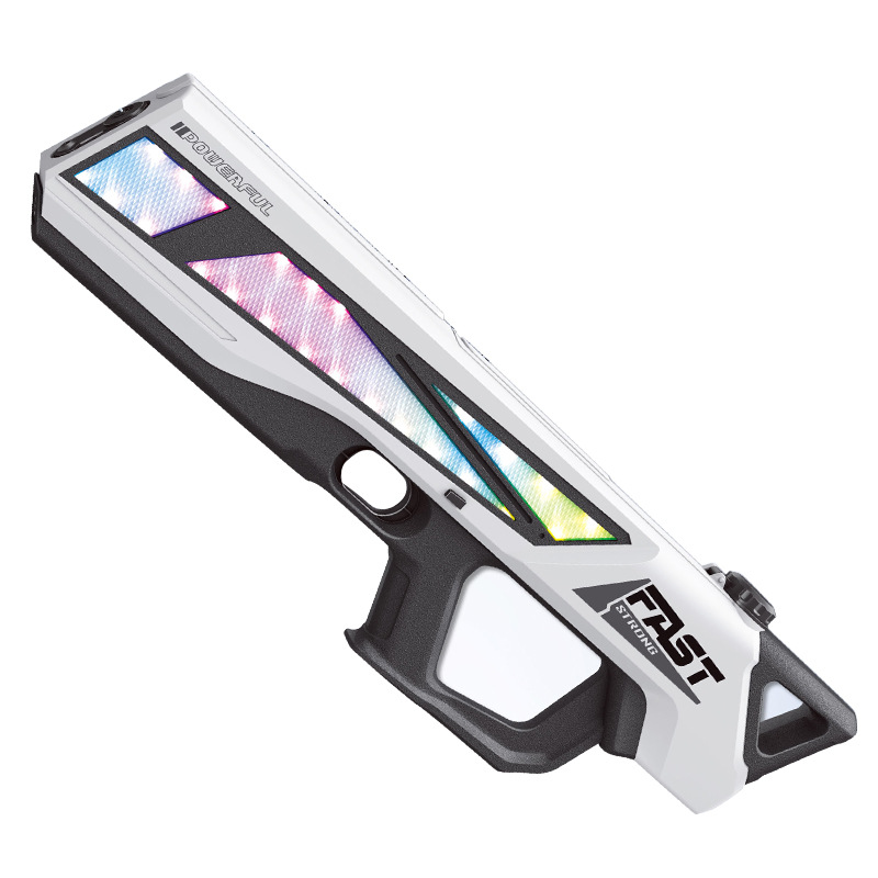 乐辉电动喷水枪连发儿童玩具男孩高压强力滋水枪呲水枪澄海玩具