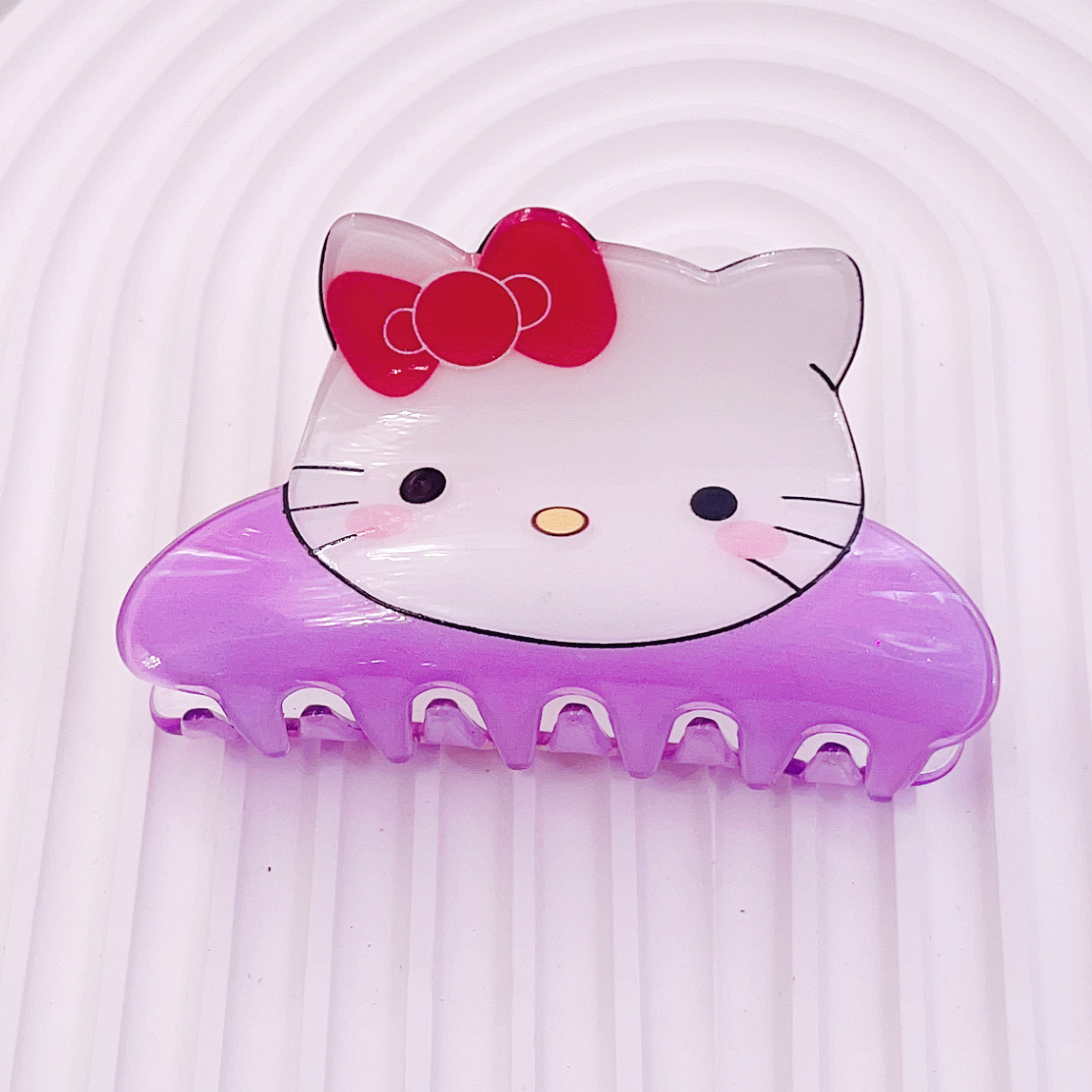 Sanrio Japanese Style Large Popular Barrettes Cartoon Cute Hello Kitty Clow M Bang Clip Girl Heart Barrettes