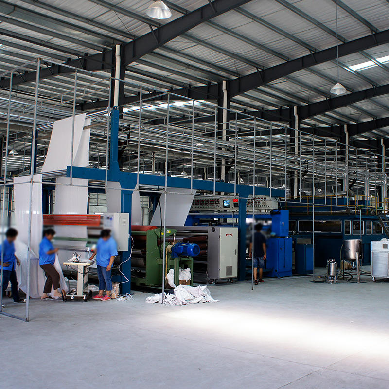 大型纺织印染植绒机全自动沙发布纺织植绒机械一体化布料植绒设备