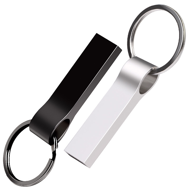 Keychain Metal USB Flash Disk Fixed-Logo Bidding Gift Waterproof System Disk USB2.0 High-Speed Creative Storage Disc