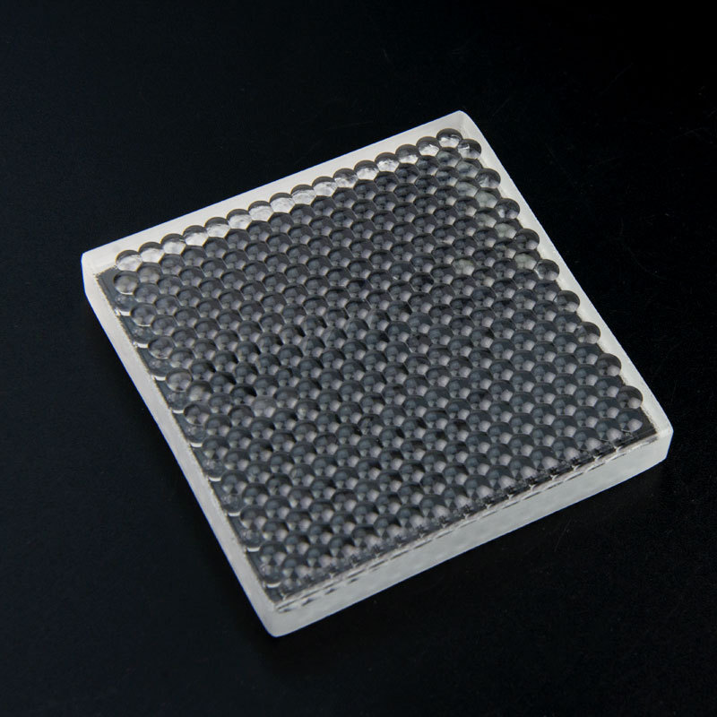 复眼透镜蝇眼透镜片灯具照明透镜投影仪透镜高硼硅玻璃透镜yc