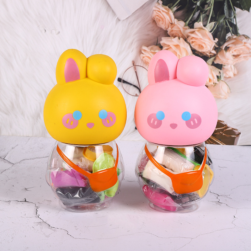 Peilebao Colored Clay Factory Direct Sales Rabbit Flying Colored Clay Plasticine Children's Diy Toys Educational Teaching Toys Mud