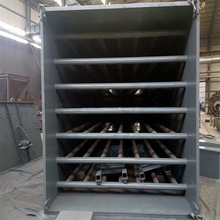 大型工业方箱立式型煤烘干机 烧烤木碳兰炭球团热气流干燥塔设备