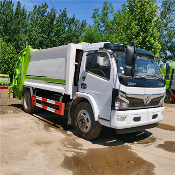 压缩式垃圾车 环卫后装餐厨垃圾清运车 东风多利卡 可上户 12立方