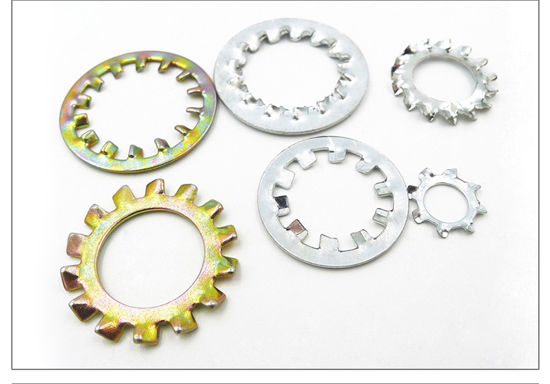 厂家直销内外齿形防滑垫片垫圈 锁紧内外菊花介子梅花平垫内锯齿